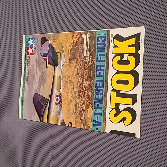 Tamiya Gloster Meteor F.1•V-1(Fieseler Fi103) NOW IN STOCK Mini Poster - Picture 8 of 8